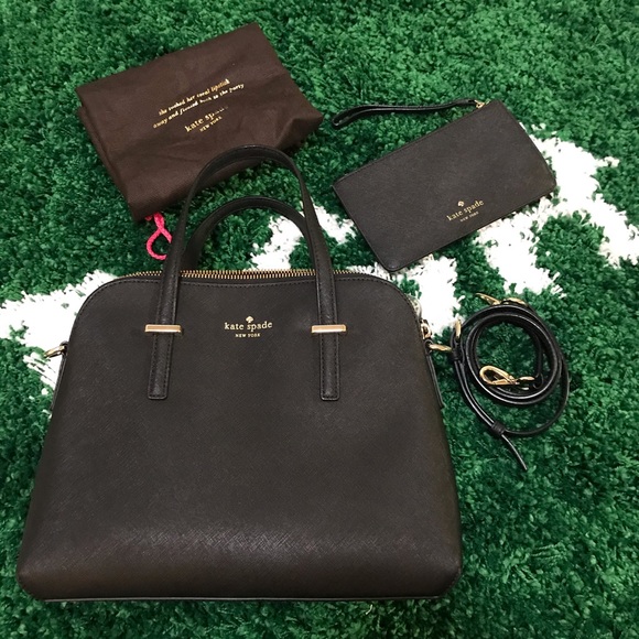 kate spade Handbags - Kate Spade Cedar Street Maise Bag & Wallet - Black